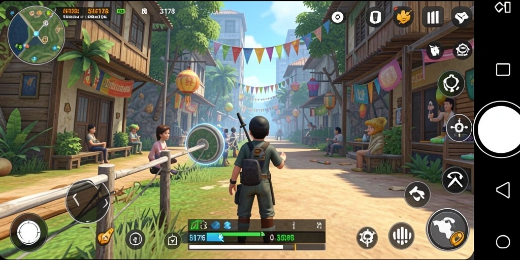 Tampilan gameplay 3178 menampilkan interaksi dan pengelolaan sumber daya yang menarik.