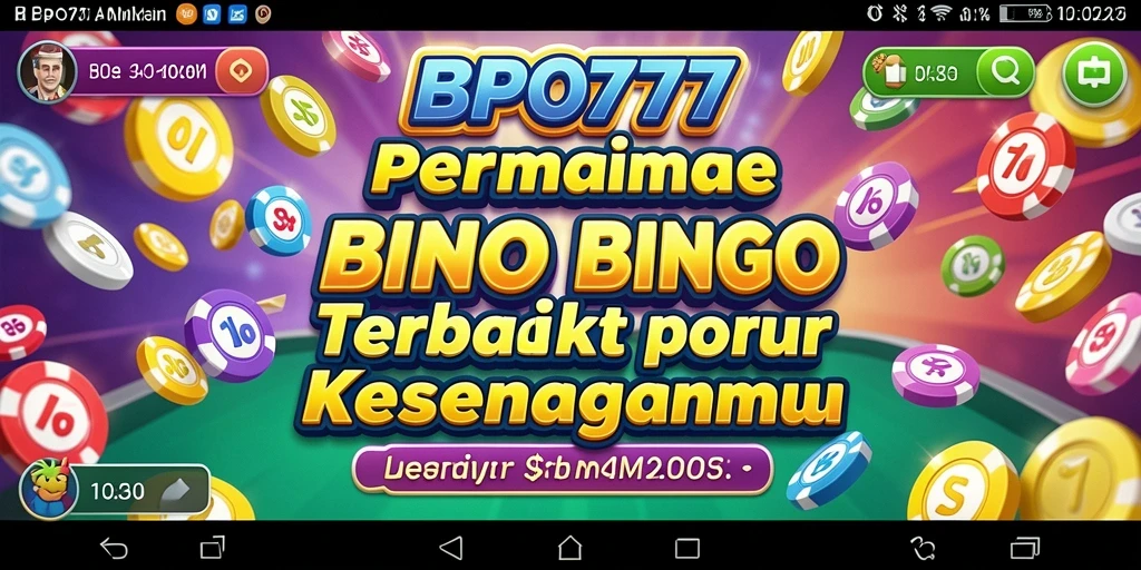 Tampilan gameplay BPO777 yang seru dan interaktif.