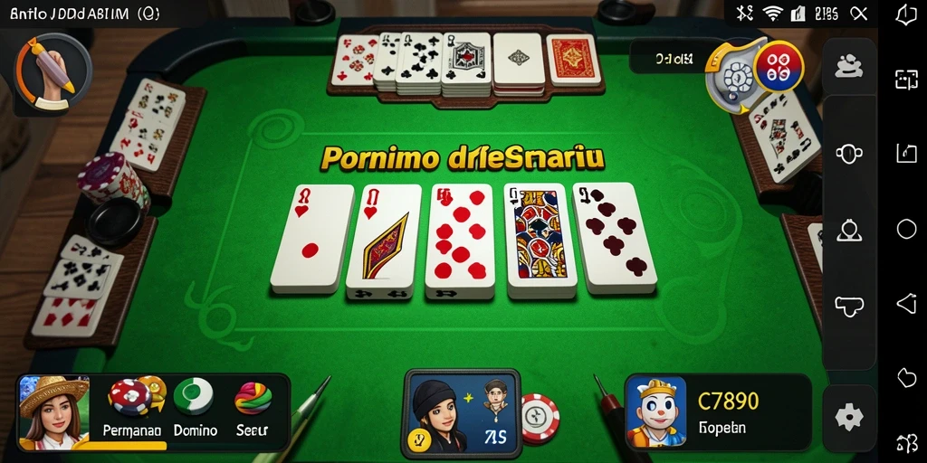 Tampilan gameplay seru C7890 dengan desain modern.