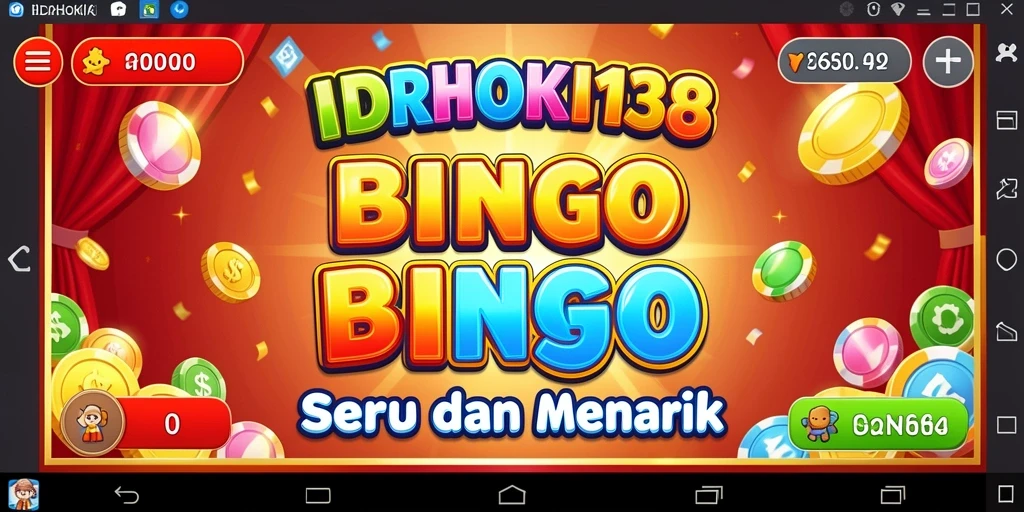 Tampilan gameplay Bingo yang seru di IDRHOKI138.