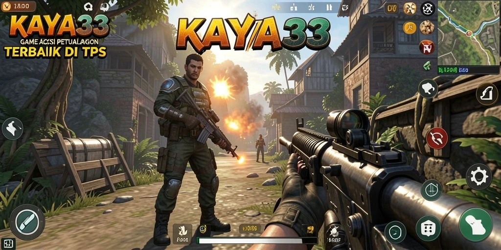 Tampilan utama gameplay KAYA33 yang penuh aksi dan strategi.