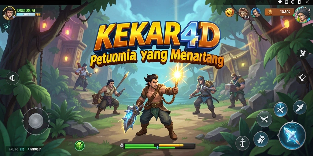 Gameplay seru dan menantang dalam KEKAR4D yang penuh petualangan.