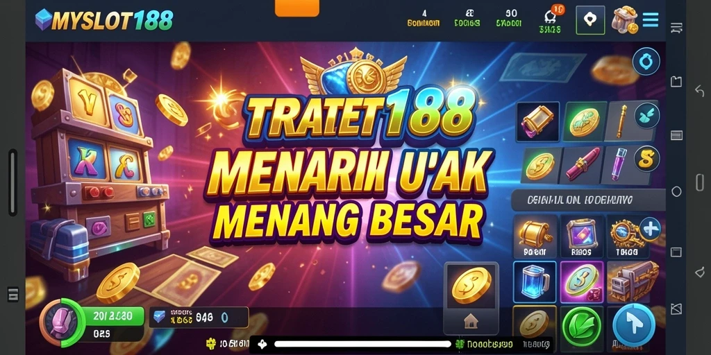 Tampilan gameplay MYSLOT188 yang menampilkan strategi dalam aksi.